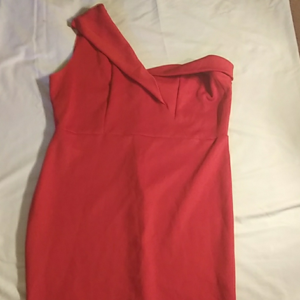 Plus Size One Shoulder Formal